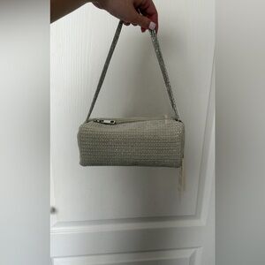 Elegant Silver Women's Bag